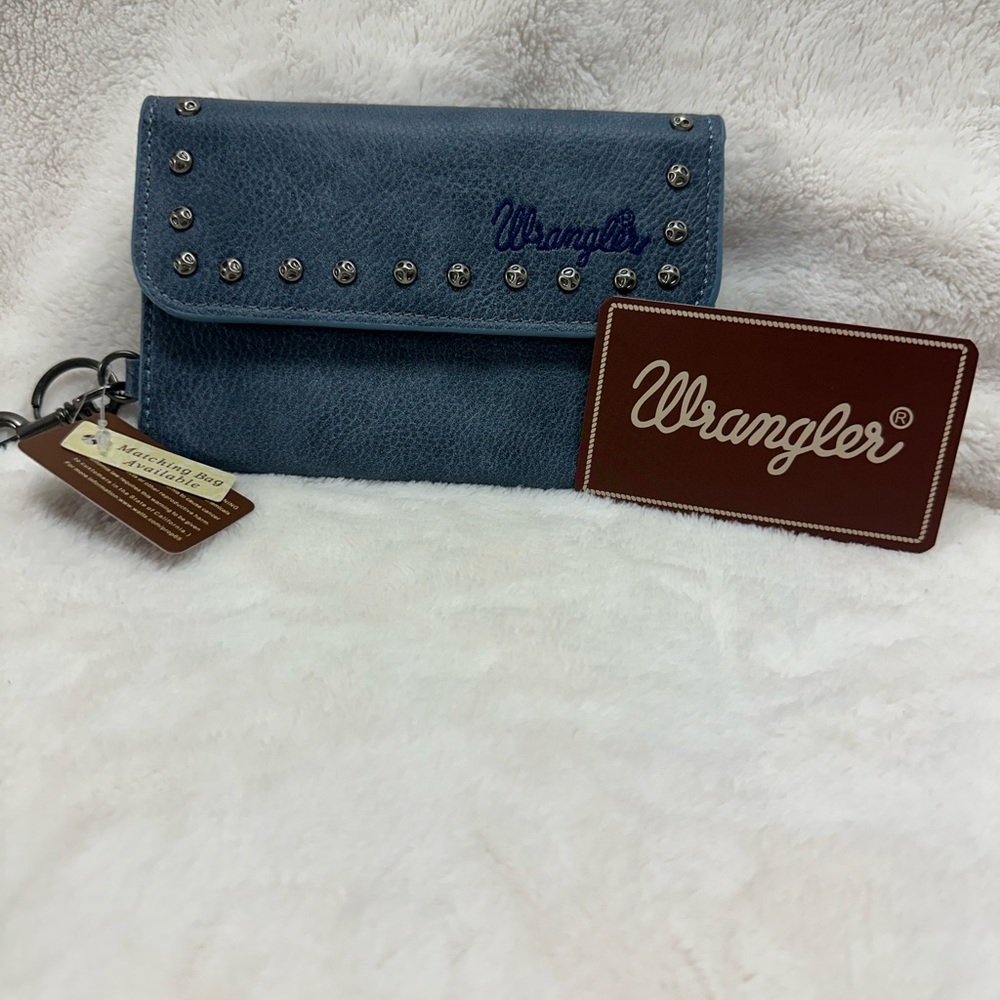 Wrangler Studded Blue Women's Wallet